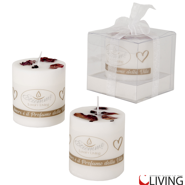 bomboniera linea solidale lilt living candela linea essenza