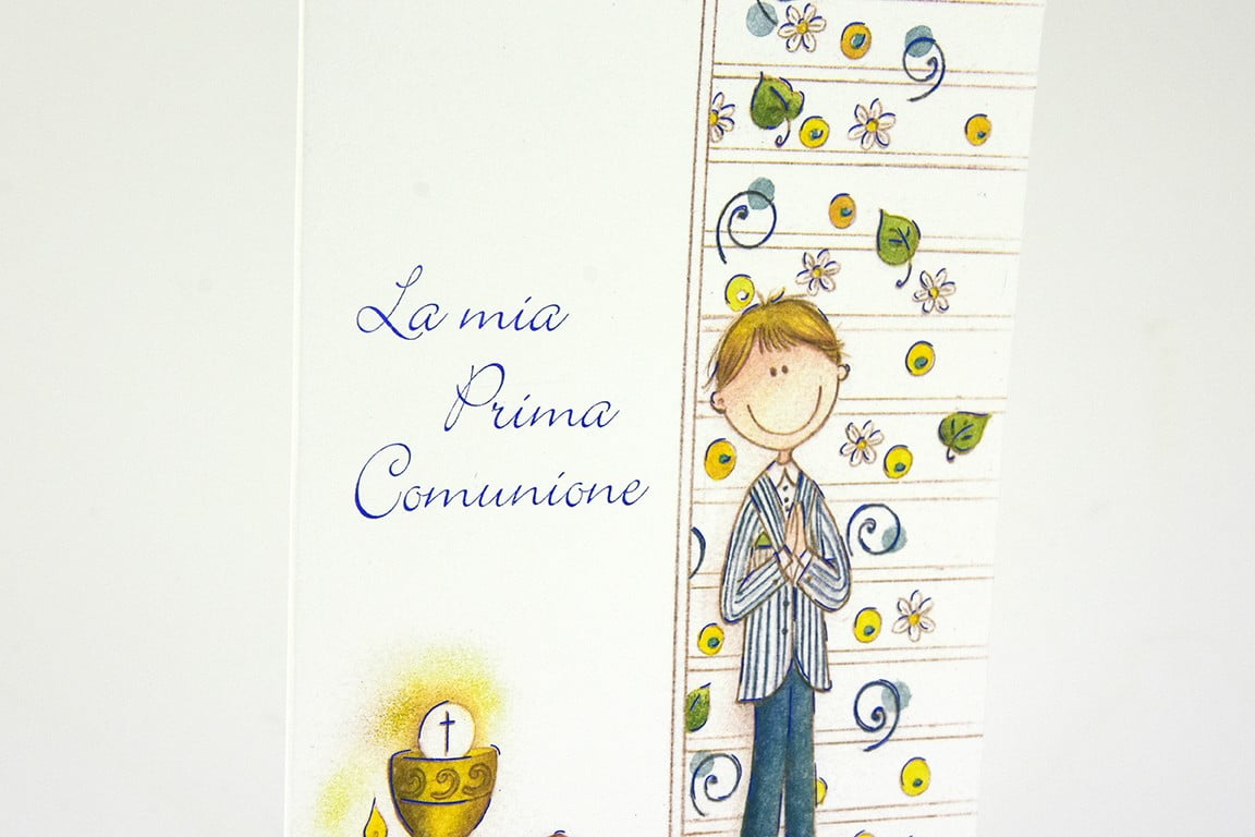 Partecipazione prima comunione bimbo