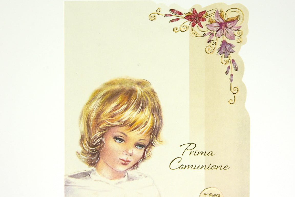 Partecipazione bimba prima comunione