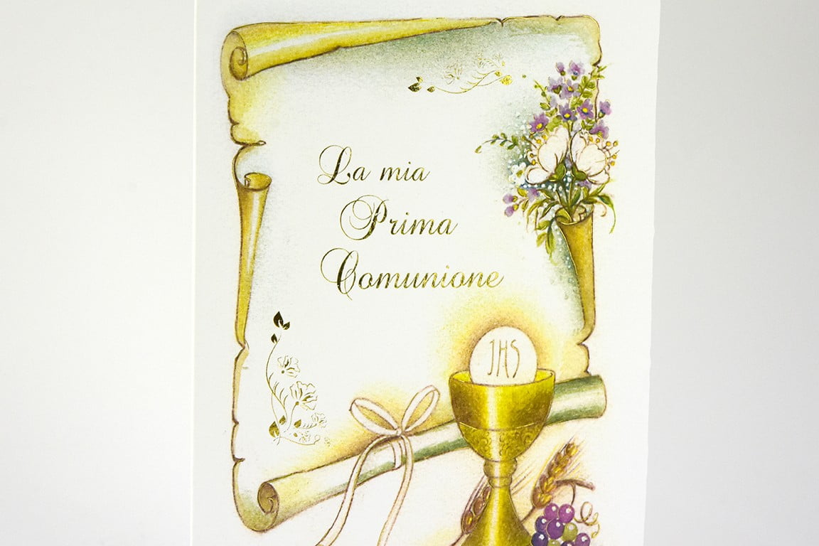 Partecipazione prima comunione classica