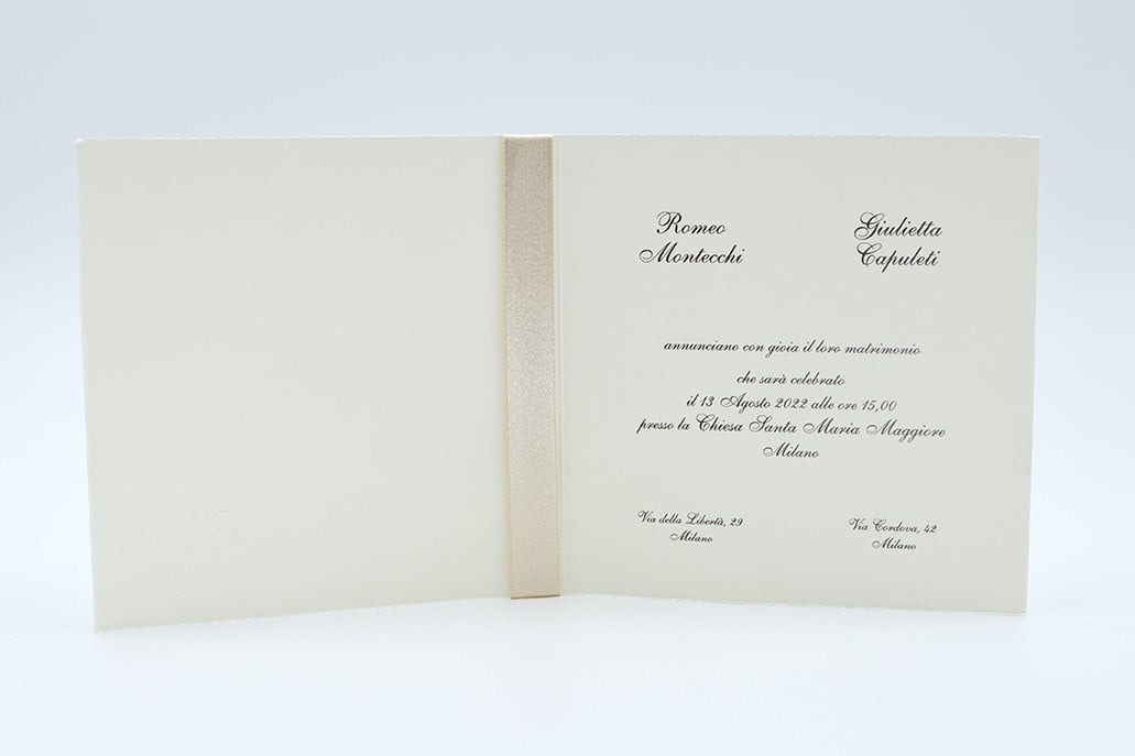 Partecipazione classica 08159