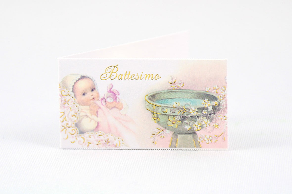 Bigliettino battesimo B035