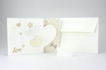 Partecipazione nozze classica love