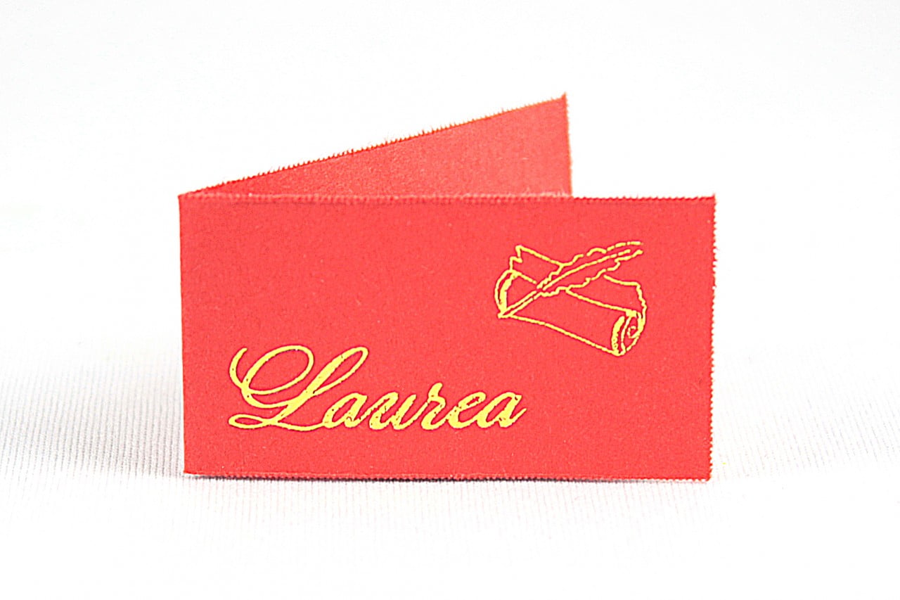 Bigliettino laurea D329