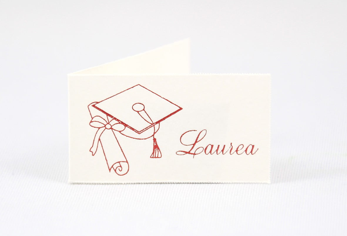 Bigliettino laurea D388