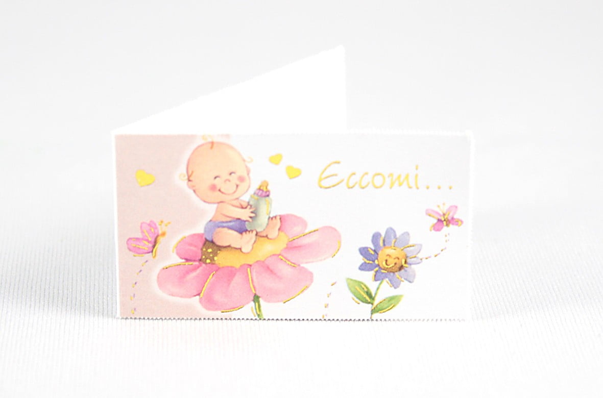 Bigliettino nascita B021