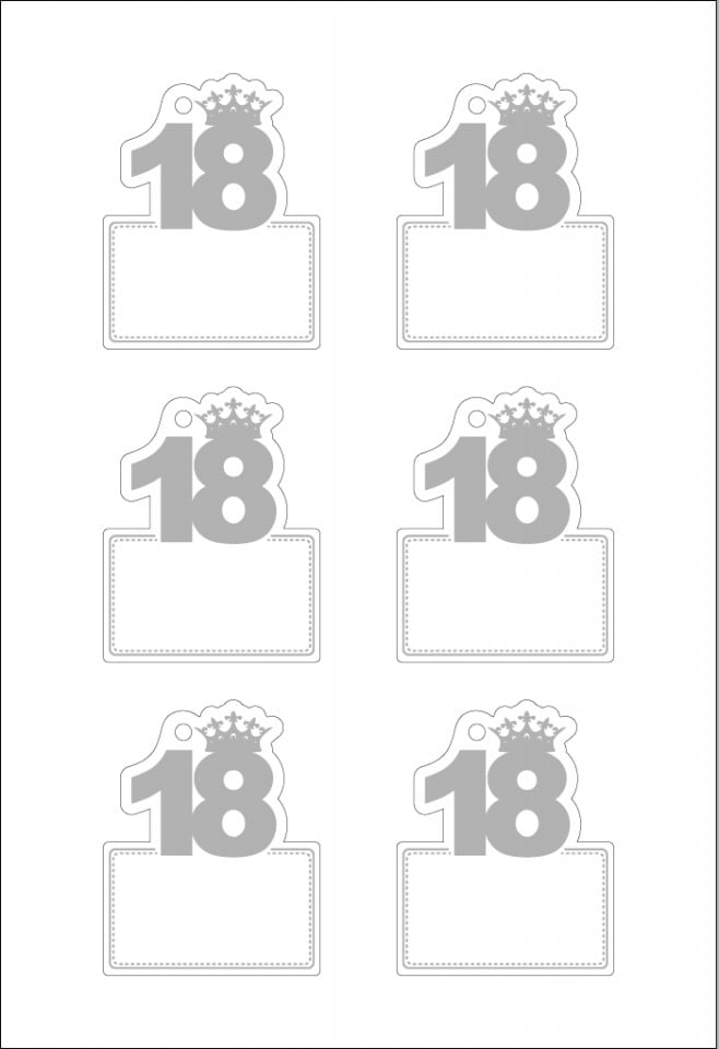 Tag Compleanno T076