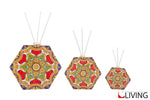 Bomboniera profumatore esagonale linea royal caurosel