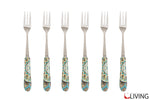 Bomboniera set da sei forchettine linea cashmere