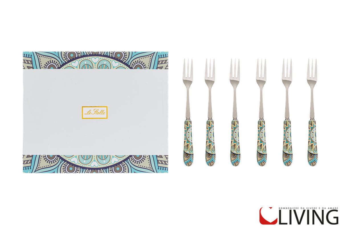 Bomboniera-set-da-sei-forchettine-linea-cashmere-55397