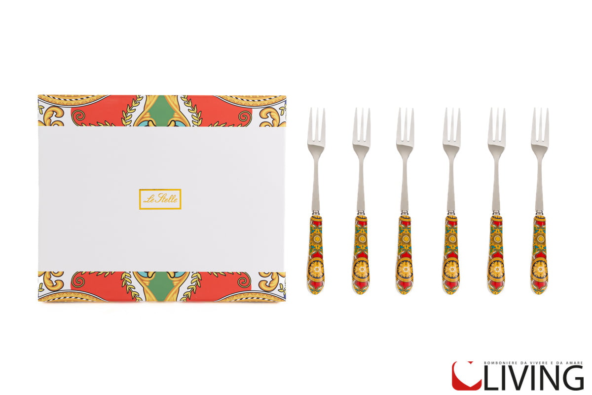 Bomboniera-set-da-sei-forchettine-linea-royal-carousel-55134