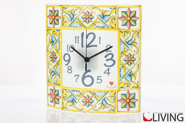 Bomboniera orologio vetro curvo