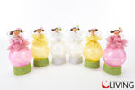 Bomboniera fatine colorate con luce a led