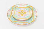 Set 18 pezzi piatti decoro linea Aloha
