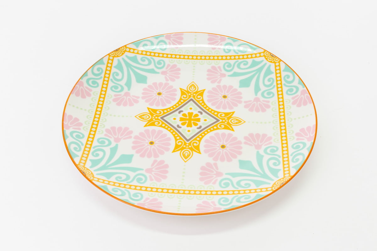 Set 18 pezzi piatti decoro linea Aloha
