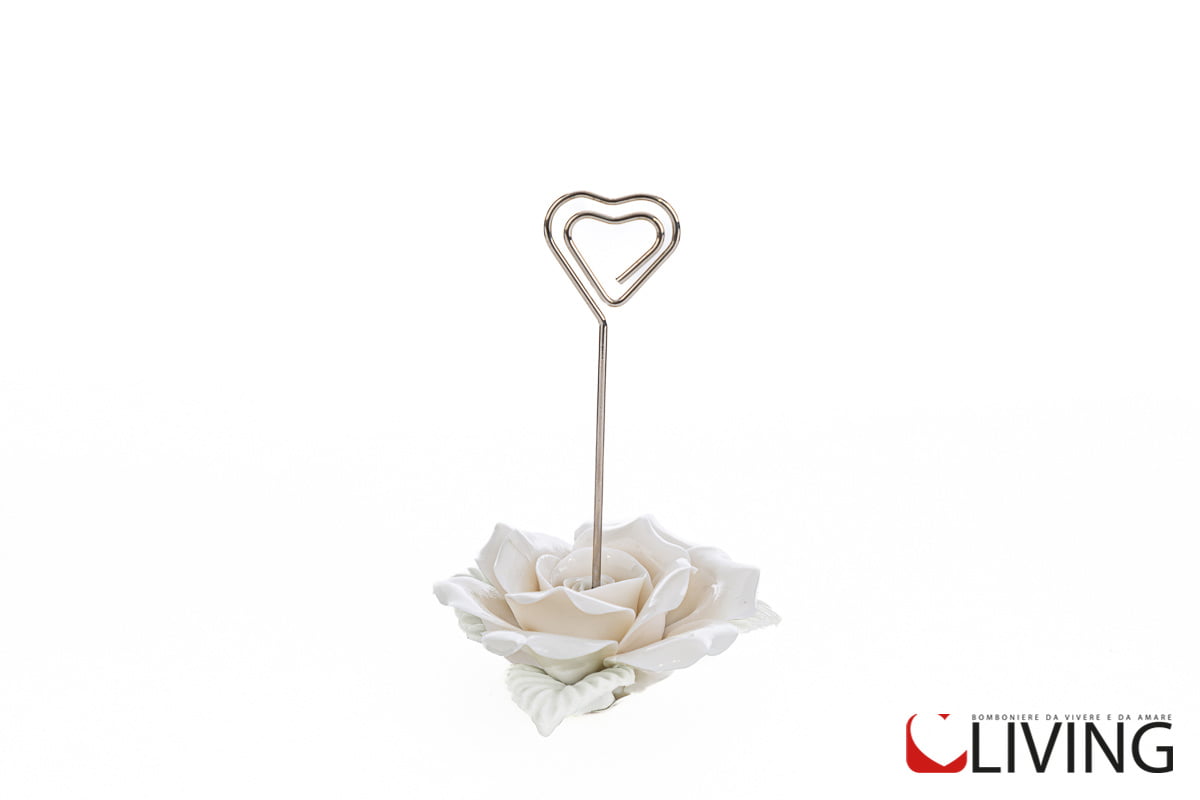 Segnaposto-fiore-porcellana-bianco-55174