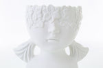 Busto bimba in porcellana bianca