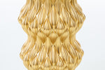 Vaso in resina oro