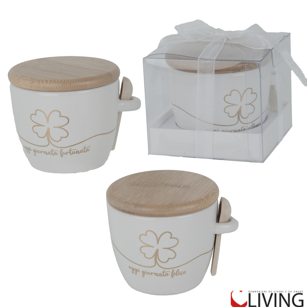 bomboniera tazza linea cup white allegria