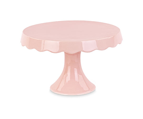 Addobbo tema Candy Stick alzata dolomite rosa