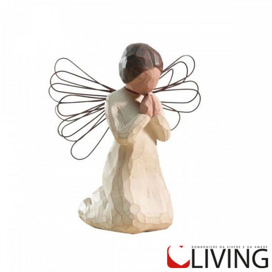 Bomboniera angelo in preghiera Willow tree collection