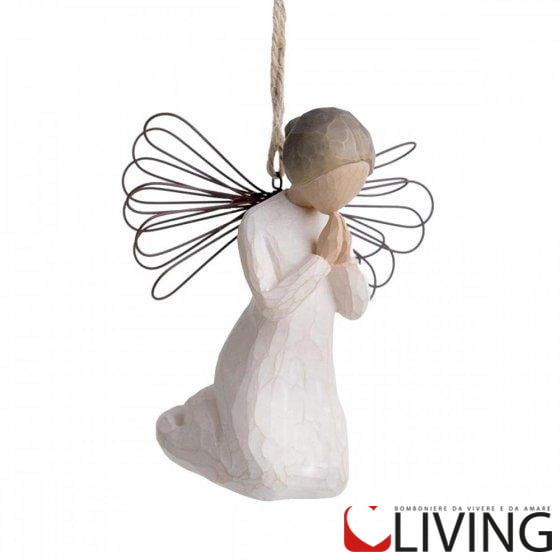 Bomboniera angelo in preghiera Willow tree collection