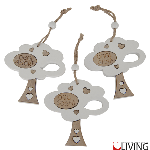 bomboniera appendino albero della vita legno