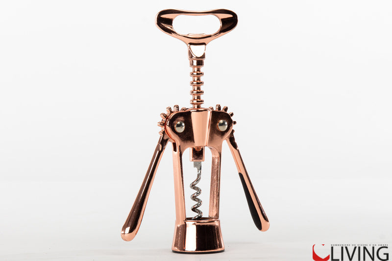 bomboniera apribottiglia oro rosa