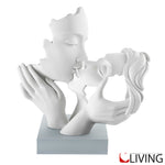 bacio coppia moderna in marmorino bongelli grande