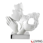 bacio coppia moderna in marmorino bongelli grande