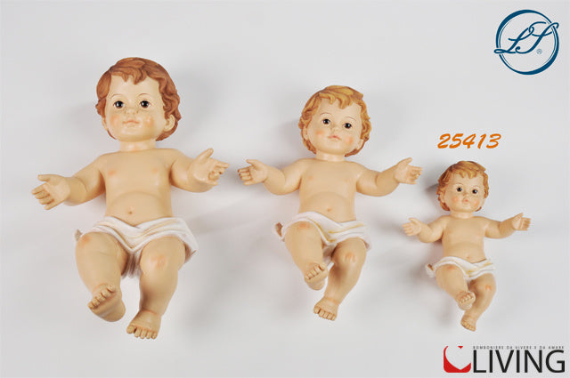 bambino gesù in resina