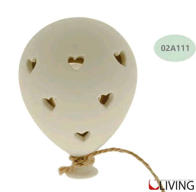 bomboniera bolla con luce a led