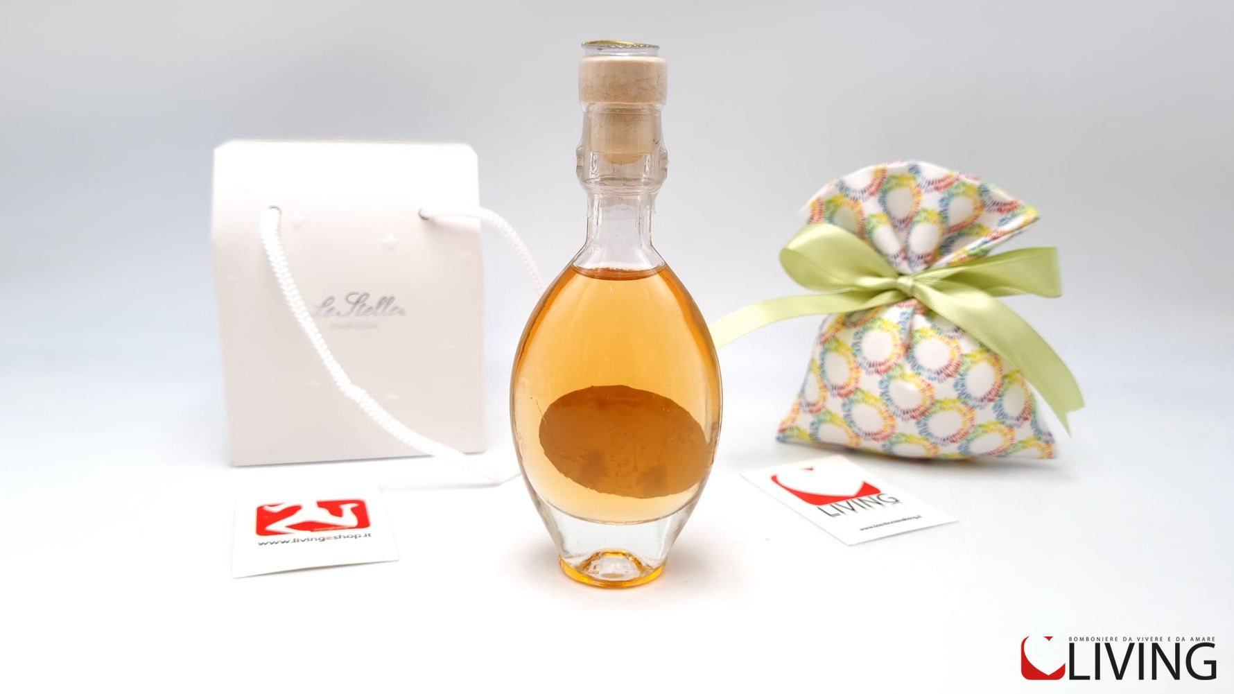 bomboniera bottiglia fiaschetta amaro pontone