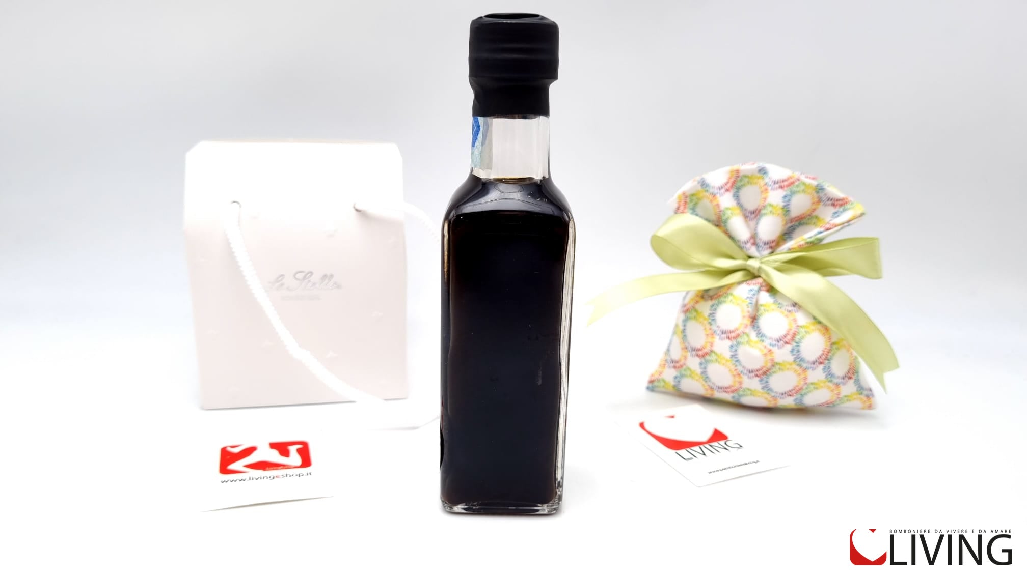 bomboniera bottiglia liquore di liquirizia