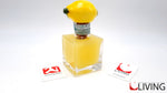bomboniera bottiglia quadrata liquore al limone