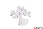bomboniera calamita albero comunione bianco