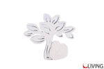 bomboniera calamita albero sacra famiglia bianco