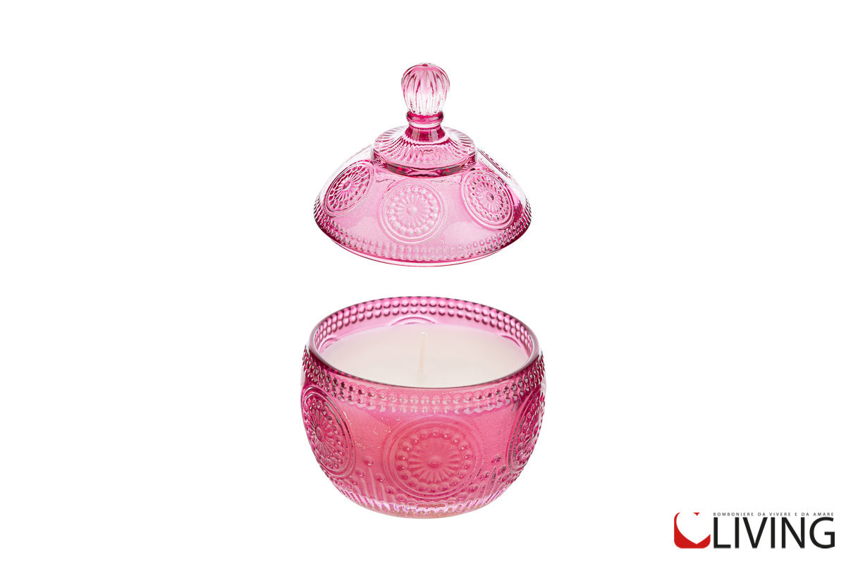 bomboniera-candela-profumata-colore-fuxia-56598