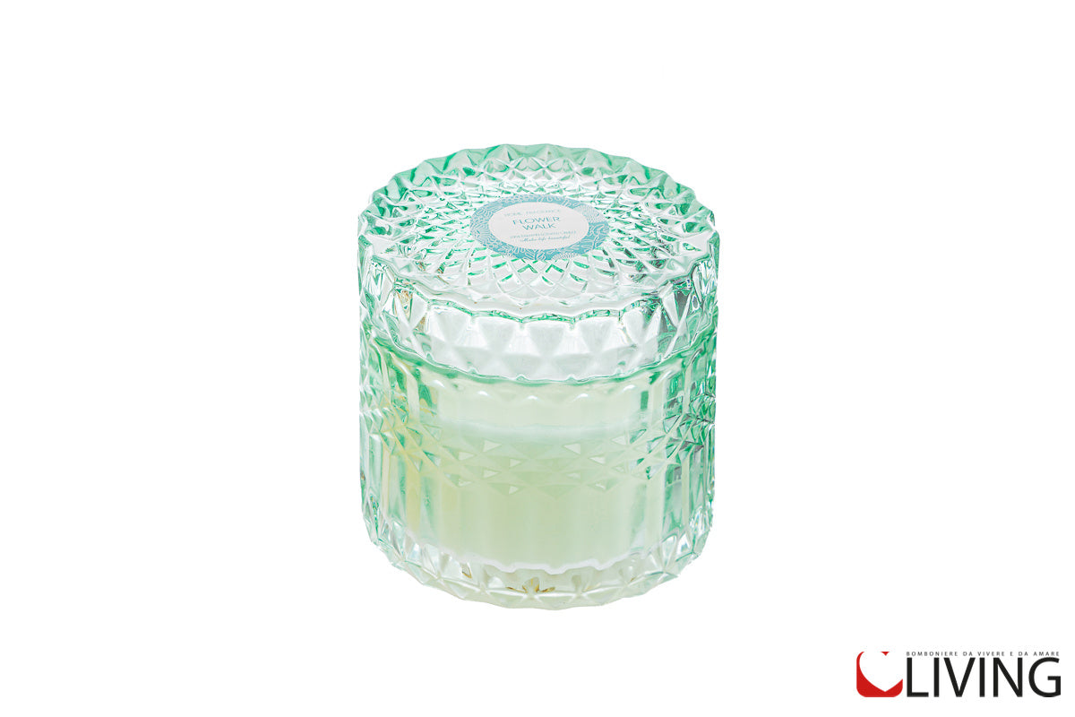 bomboniera-candela-rotonda-profumata-verde-diamante-56243