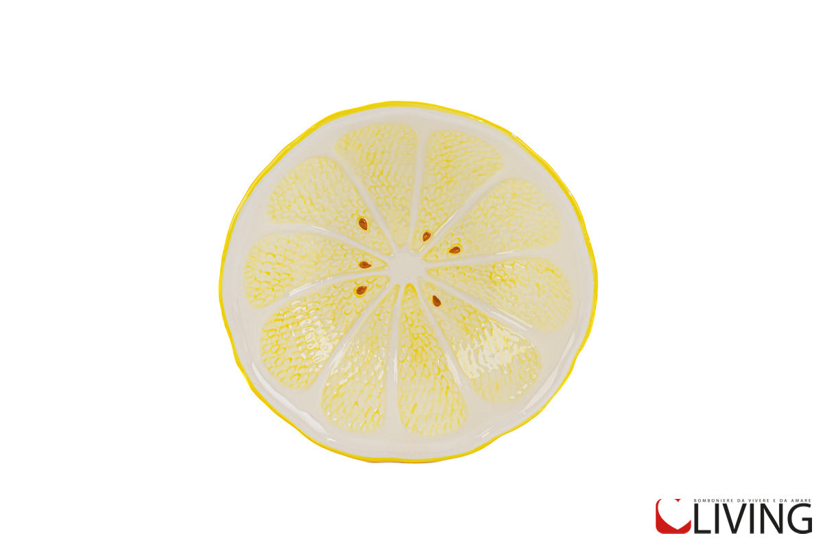 bomboniera ciotolina ceramica limone