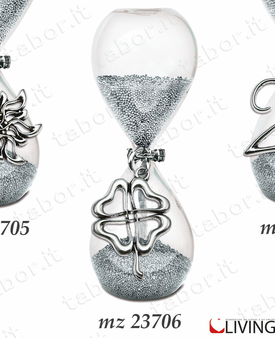 bomboniera-clessidra-argento-quadrifoglio-mz23706
