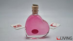 bomboniera bottiglia cuore liquore di rose
