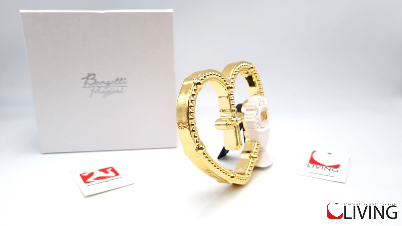 bomboniera cuore oro calice comunione