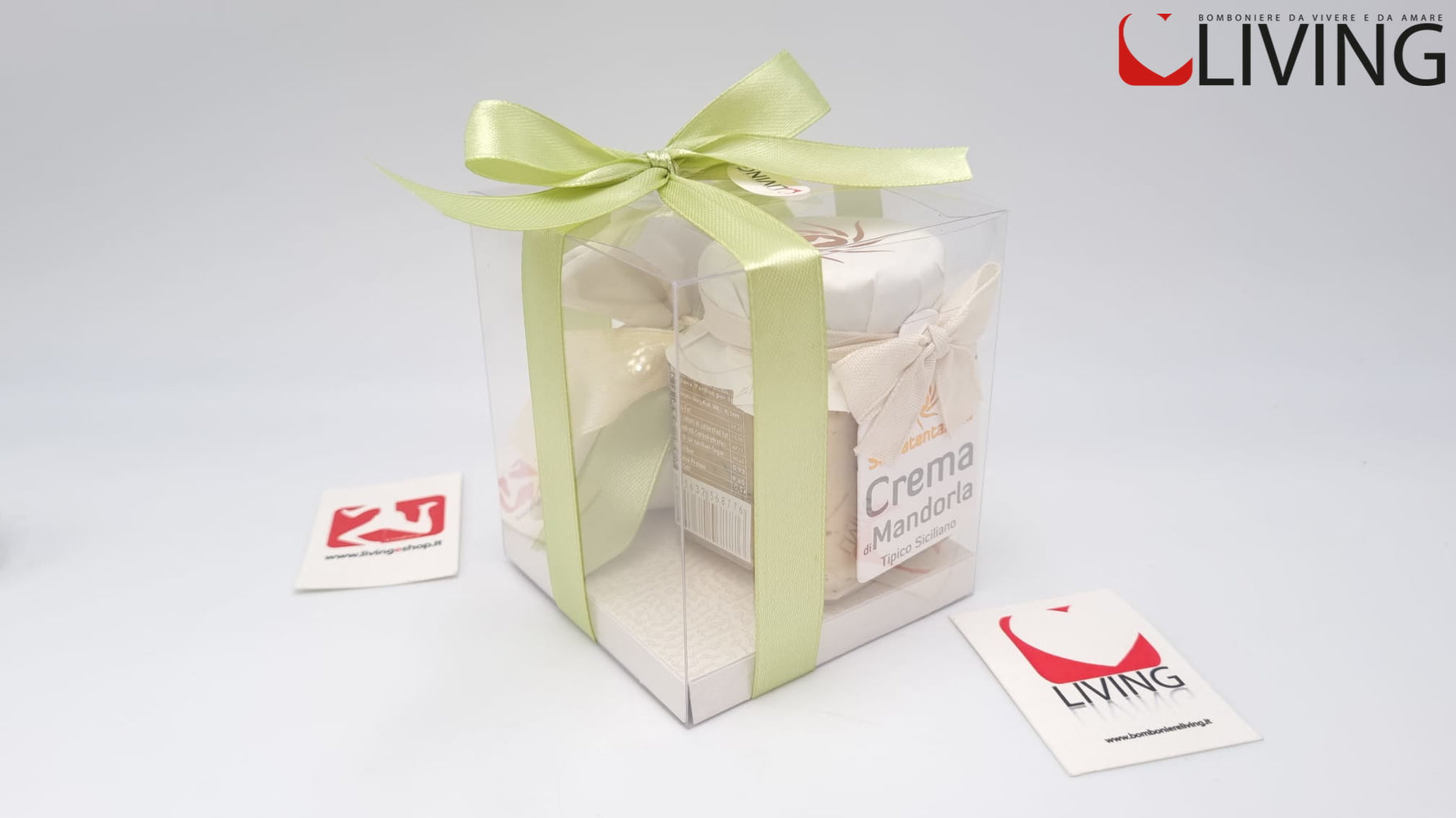 Bomboniera gastronomica crema di mandorla