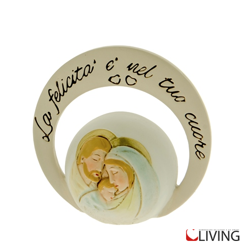 bomboniera icona sacra famiglia linea iride