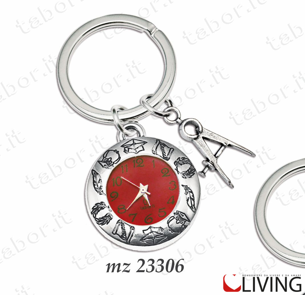 bomboniera-laurea-portachiavi-orologio-con-compasso-mz23306.
