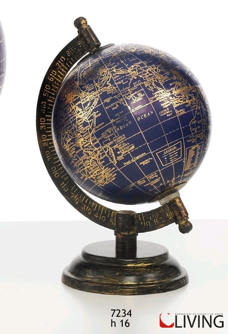 bomboniera mappamondo globo vintage medio