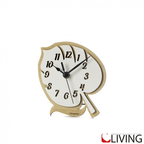 bomboniera orologio foglia tropicale