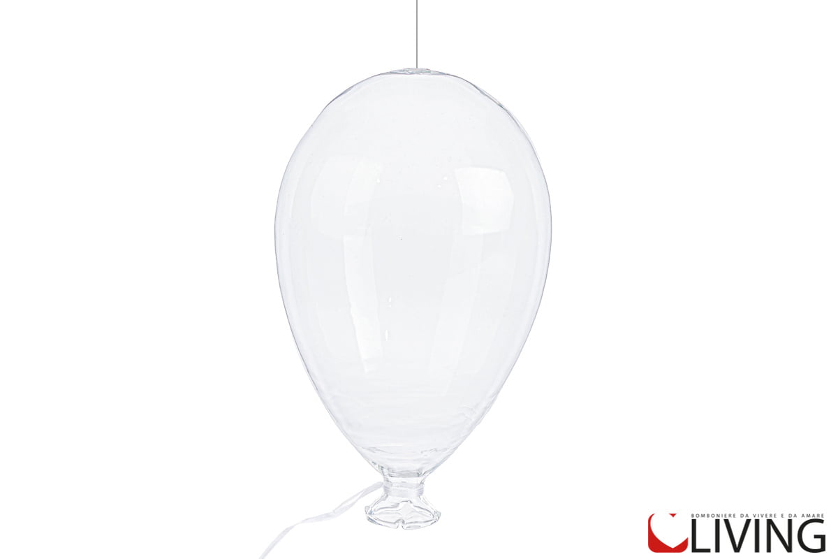 bomboniera palloncino vetro da appendere
