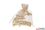 bomboniera porta sacchetto 18esimo oro